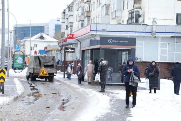 В Астане снова не работают автобусные табло на остановках