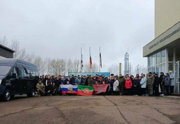 В Нижнекамске проводили контрактников в подразделения БПЛА, ПВО и &laquo;БАРС&raquo;