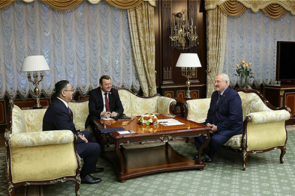 Мурат Нуртлеу провел встречу с Александром Лукашенко