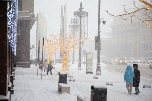 Вильфанд: сильный снегопад в Москве вызван контрастом воздушных масс