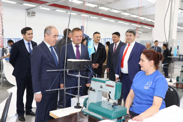 В Уральске состоялось открытие завода по производству бигбэгов