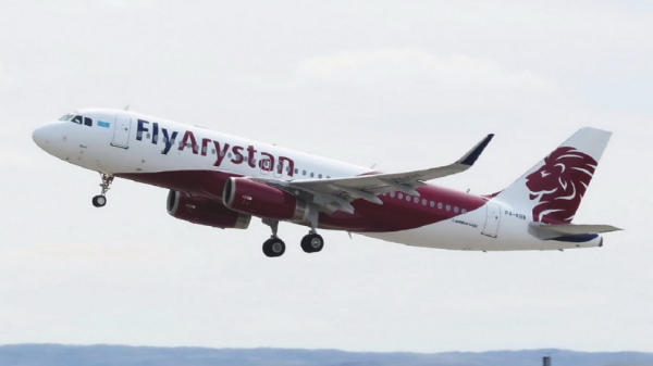 Борт FlyArystan Шымкент — Кутаиси вернулся в аэропорт сразу после вылета